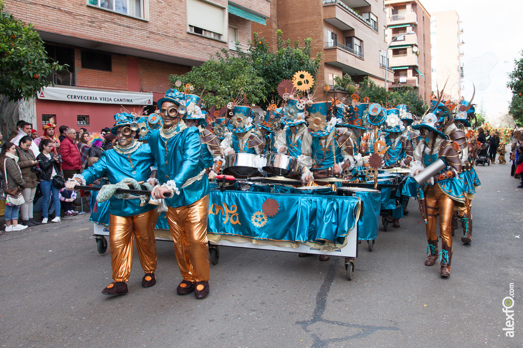 comparsa Marabunta desfile de comparsas carnaval de Badajoz 10