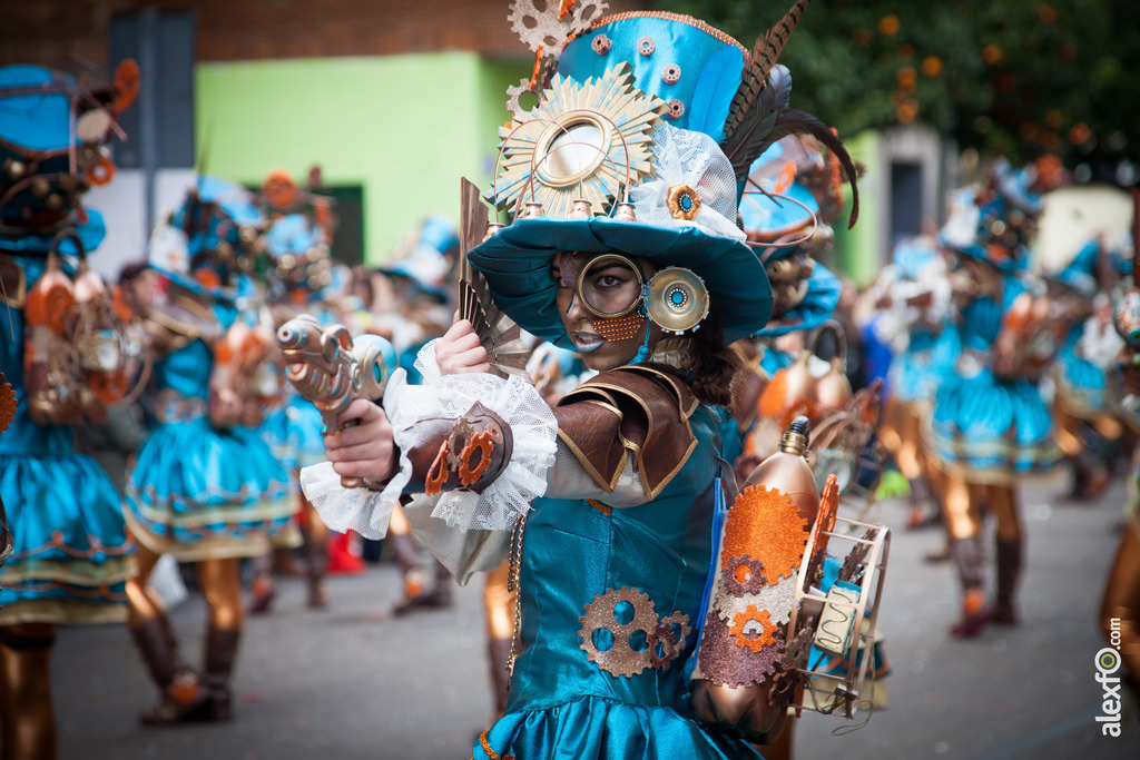 comparsa Marabunta desfile de comparsas carnaval de Badajoz 8