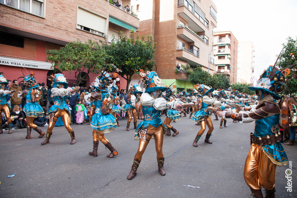 comparsa Marabunta desfile de comparsas carnaval de Badajoz 4