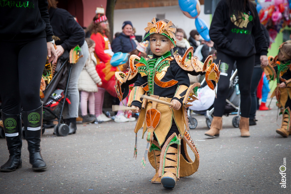 comparsa Atahualpa desfile de comparsas carnaval de Badajoz