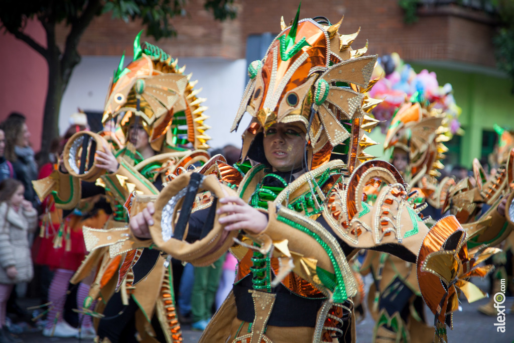 comparsa Atahualpa desfile de comparsas carnaval de Badajoz 11