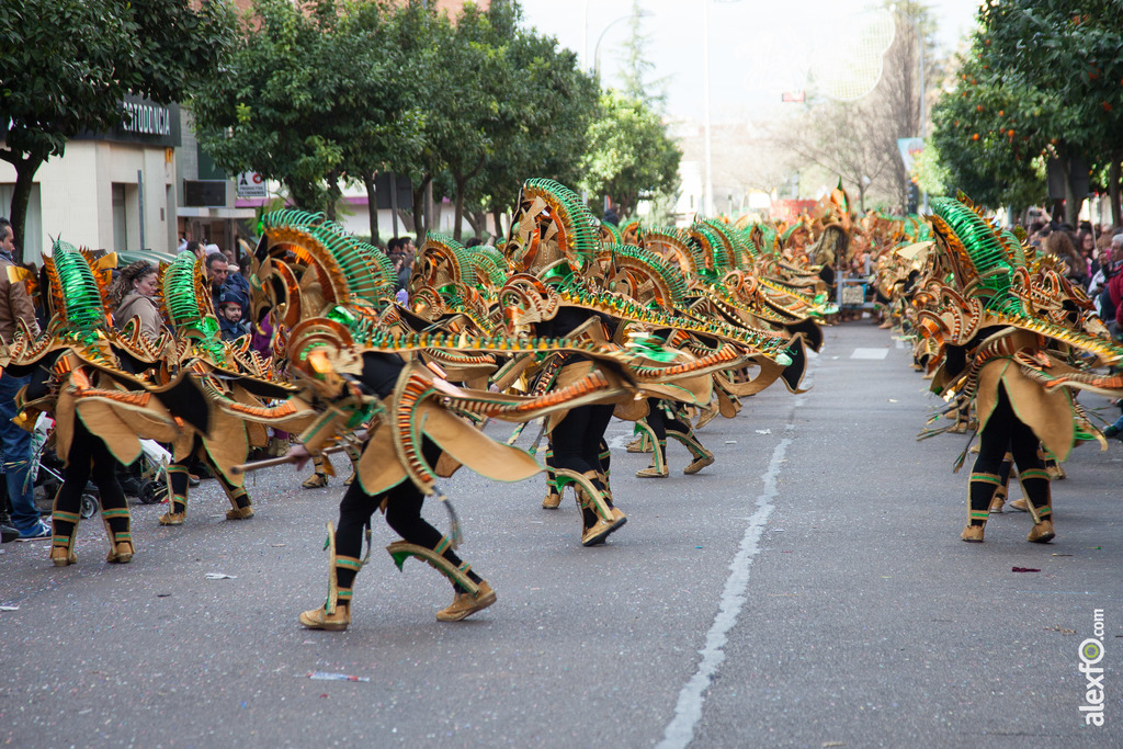 comparsa Atahualpa desfile de comparsas carnaval de Badajoz 5