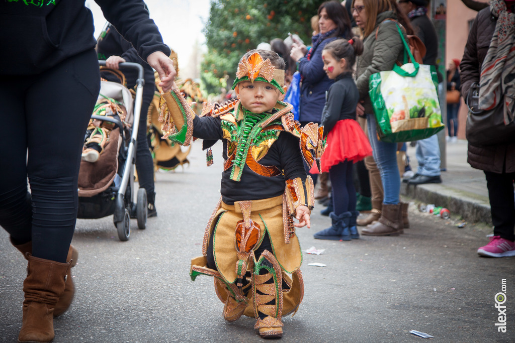 comparsa Atahualpa desfile de comparsas carnaval de Badajoz 2