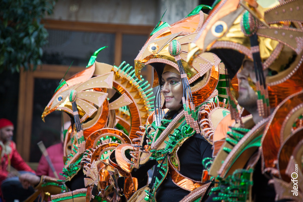 comparsa Atahualpa desfile de comparsas carnaval de Badajoz 16