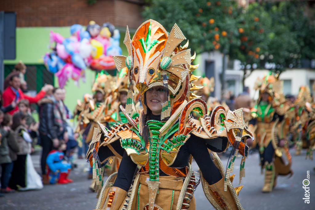 comparsa Atahualpa desfile de comparsas carnaval de Badajoz 7