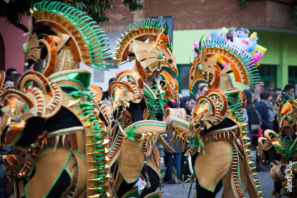 comparsa Atahualpa desfile de comparsas carnaval de Badajoz 12