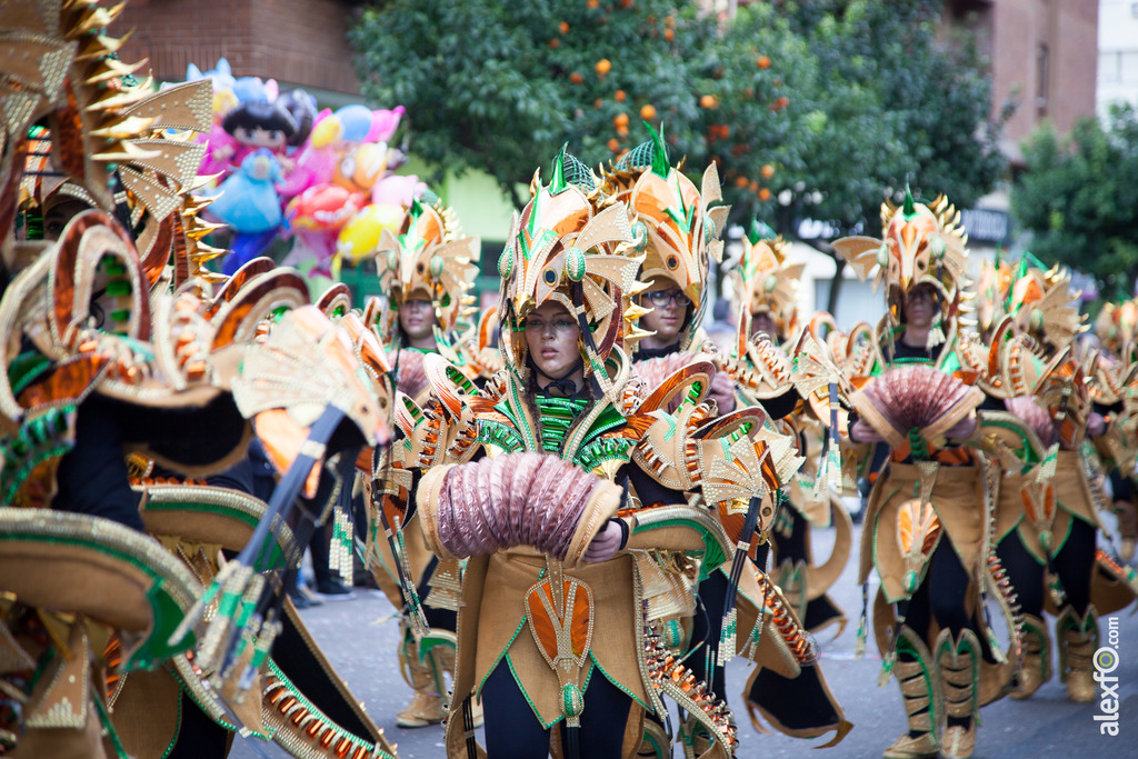 comparsa Atahualpa desfile de comparsas carnaval de Badajoz 9