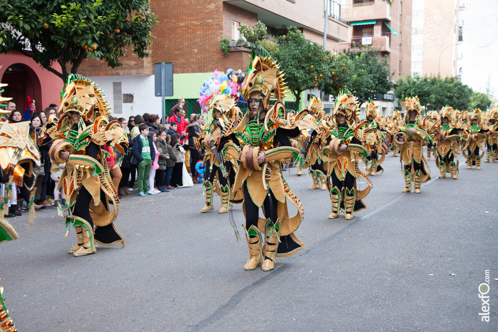 comparsa Atahualpa desfile de comparsas carnaval de Badajoz 8