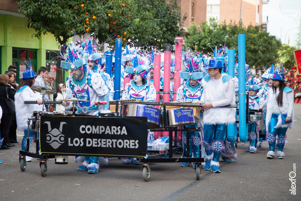 comparsa Los Desertores desfile de comparsas carnaval de Badajoz 11
