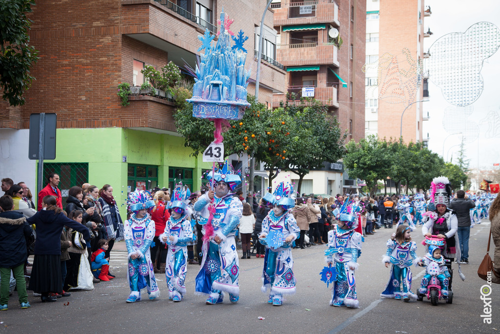 comparsa Los Desertores desfile de comparsas carnaval de Badajoz