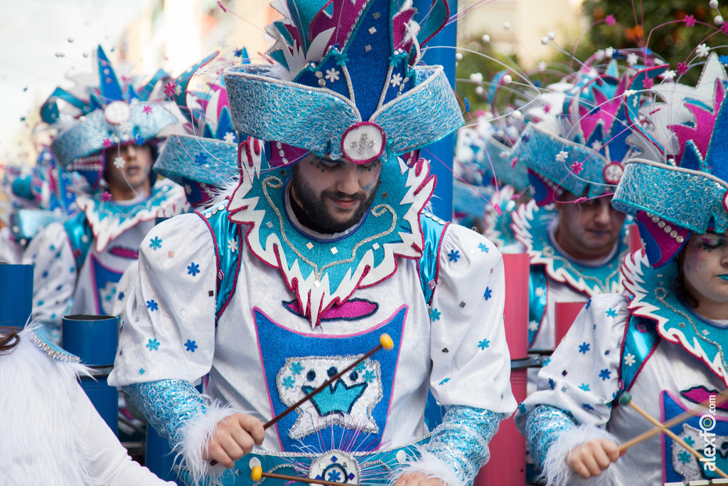 comparsa Los Desertores desfile de comparsas carnaval de Badajoz 13