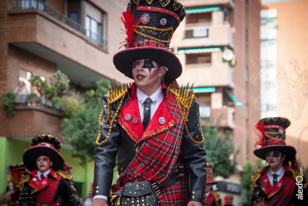 comparsa Los Infectos acelerados de Punky vamos y el culo enseñamos desfile de comparsas carnaval de Badajoz 7