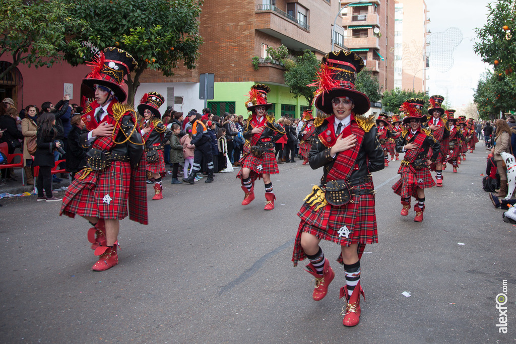 comparsa Los Infectos acelerados de Punky vamos y el culo enseñamos desfile de comparsas carnaval de Badajoz 5