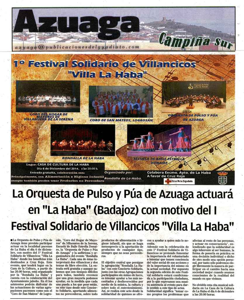 Noticias-Prensa Campiña La Haba