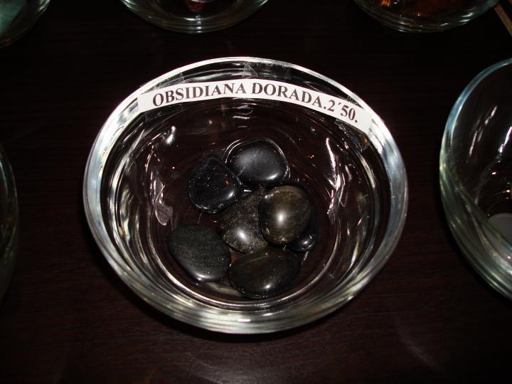 piedras OBSIDIANA DORADA