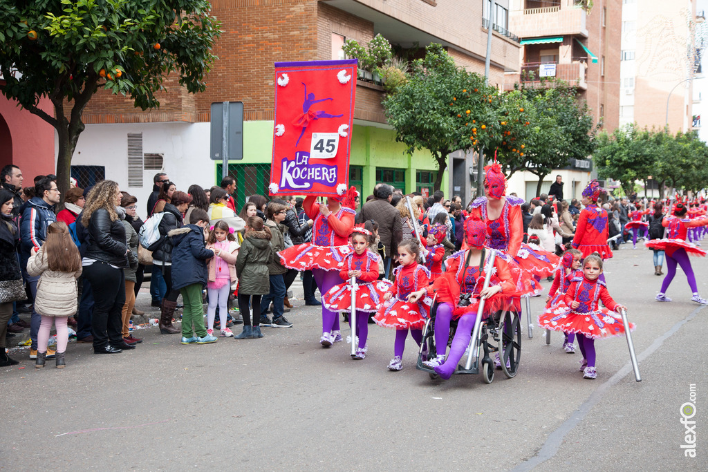 comparsa La Kochera desfile de comparsas carnaval de Badajoz