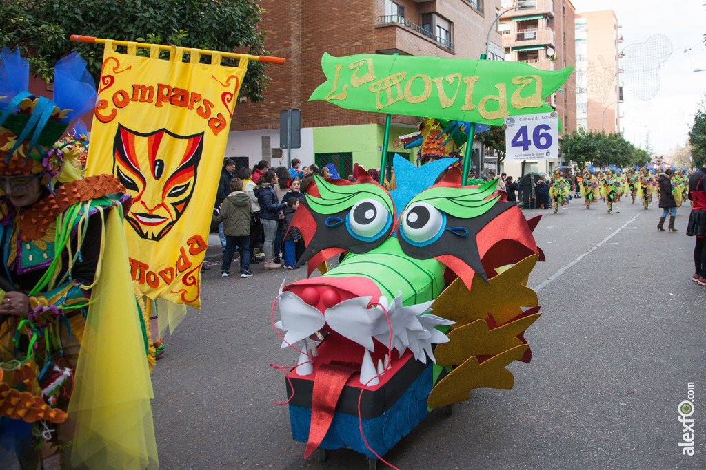 comparsa La Movida desfile de comparsas carnaval de Badajoz 3