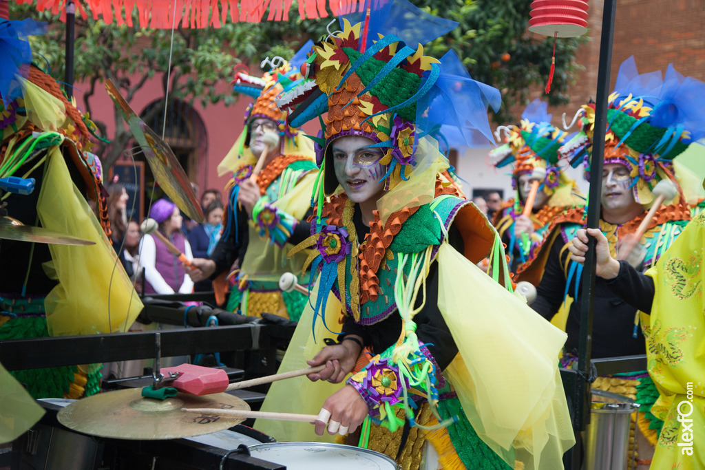 comparsa La Movida desfile de comparsas carnaval de Badajoz 17