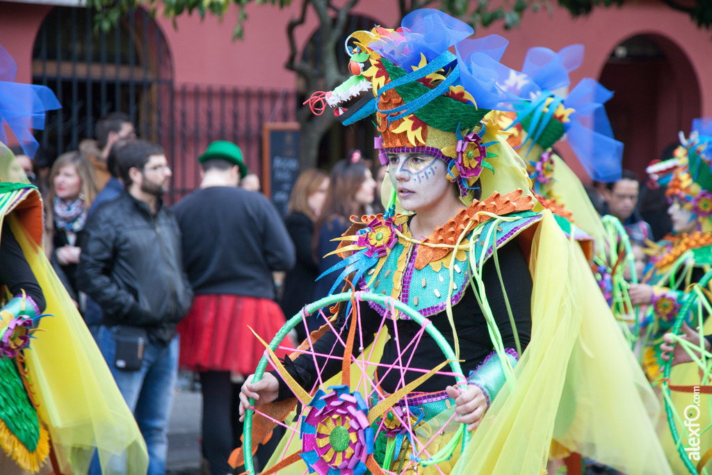 comparsa La Movida desfile de comparsas carnaval de Badajoz 10