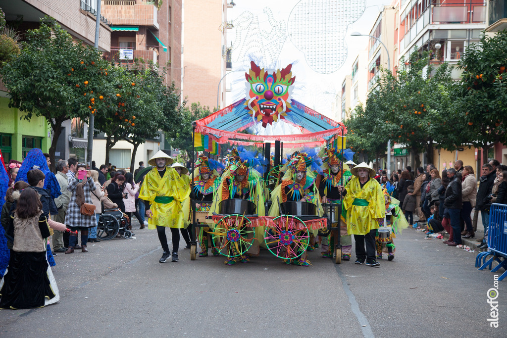 comparsa La Movida desfile de comparsas carnaval de Badajoz 11
