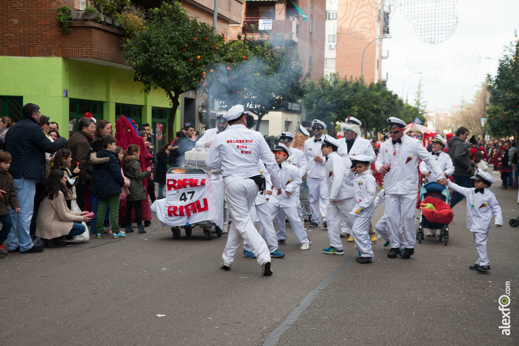 comparsa Riau Riau desfile de comparsas carnaval de Badajoz