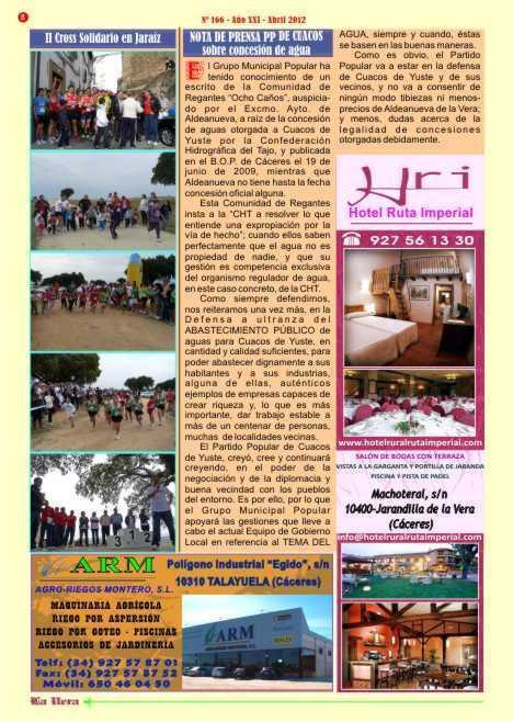 Revista La Vera nº 166 - Abril 2012 17fec_73ee