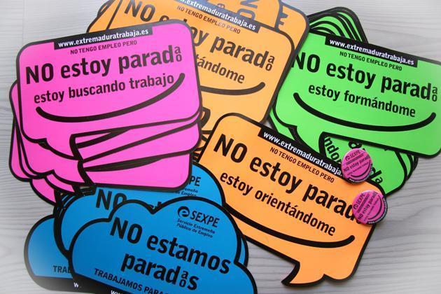 Trabajos Campaña Ferias de Empleo del Gobierno de Extremadura