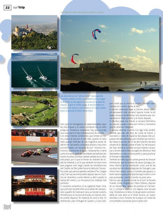 KA en la revista"Surf y Vela" de España Revista Surf y Vela. España
