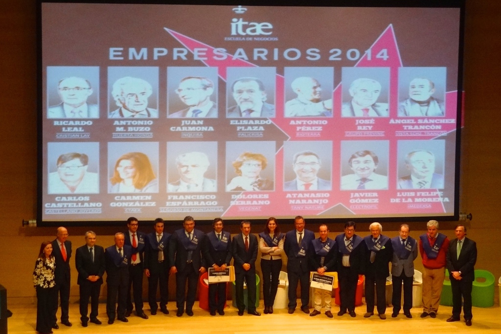 Itae rinde homenaje a 14 empresarios extremeños de éxito en Extremanagers