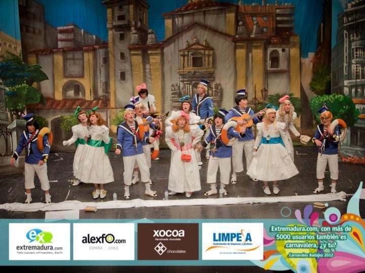 Semifinales Concurso de Murgas 2012 Murga Al-Maridi. Carnaval Badajoz 2012