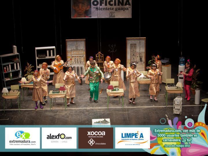 Semifinales Concurso de Murgas 2012 Murga Los Repescas. Carnaval Badajoz 2012