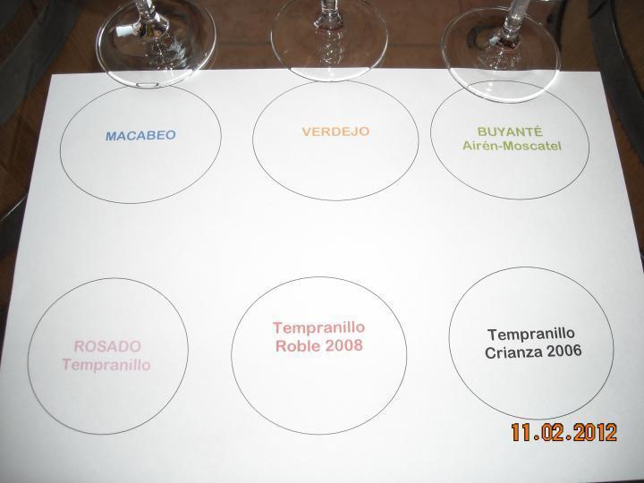 Cata de Vino: Bodegas del Saz Los 6 vinos de la cata