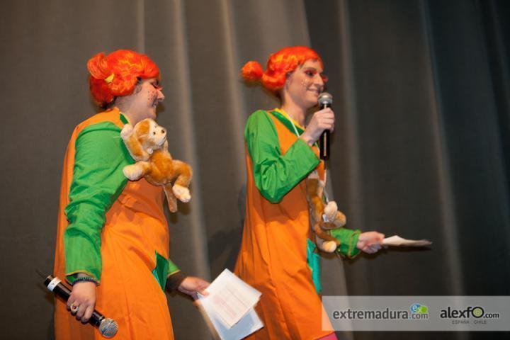 Presentadoras. Concurso de Murgas 2012 presentadoras del concurso de murgas del Carnaval de Badajoz 2012