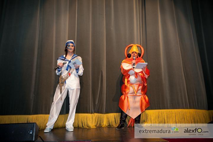 Presentadoras. Concurso de Murgas 2012 presentadoras del concurso de murgas del Carnaval de Badajoz 2012 