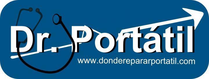 Donde Reparar Portatil Averiado Logotipo de Doctor Portatil, o Donde Reparar Portatil
