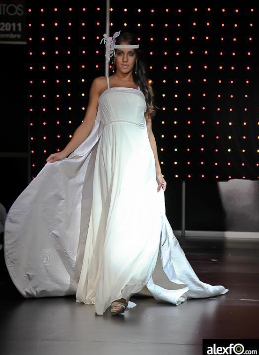 Pase de modelos Claudia Tejidos Expobodas y eventos 2011