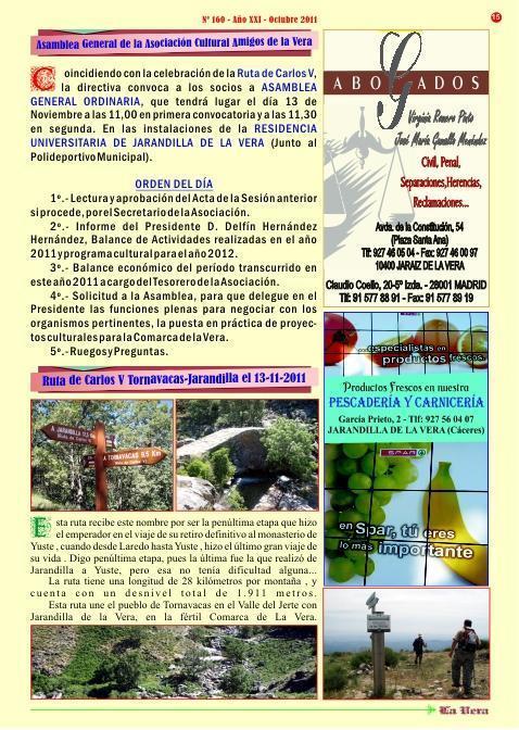 Revista La Vera nº 160 - Octubre 2011 934e_78db