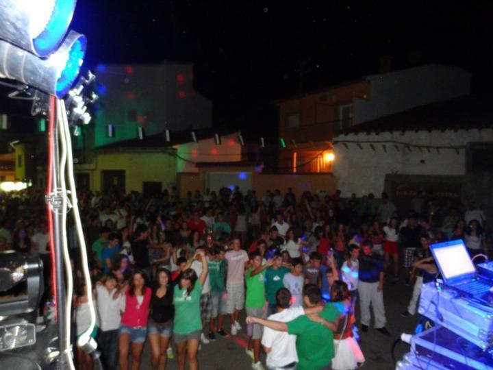 Fiestas de Pozuelo de Zarzón 2011 La noche en Verde