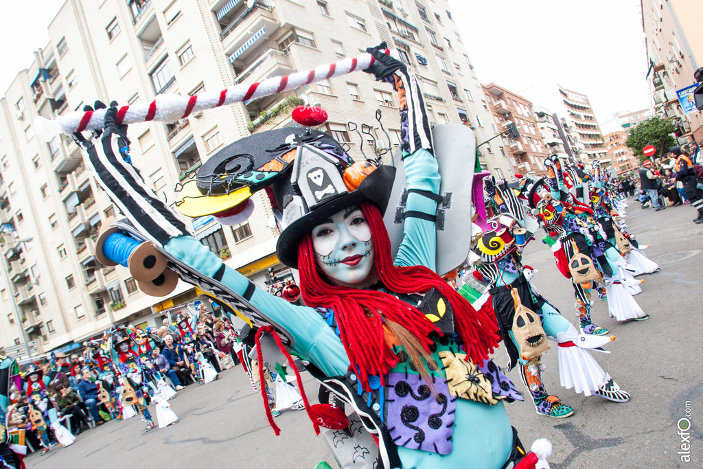 Comparsa Umsuka Imbali Badajoz 2017   Desfile de Comparsas Carnaval Badajoz 2017 958