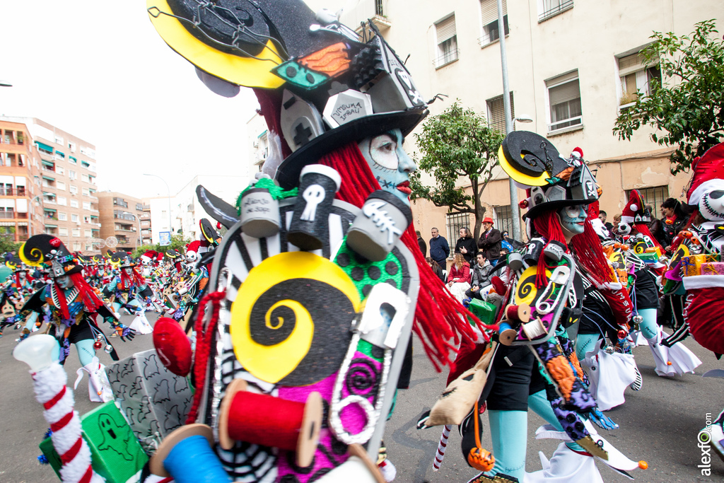 Comparsa Umsuka Imbali Badajoz 2017   Desfile de Comparsas Carnaval Badajoz 2017 557