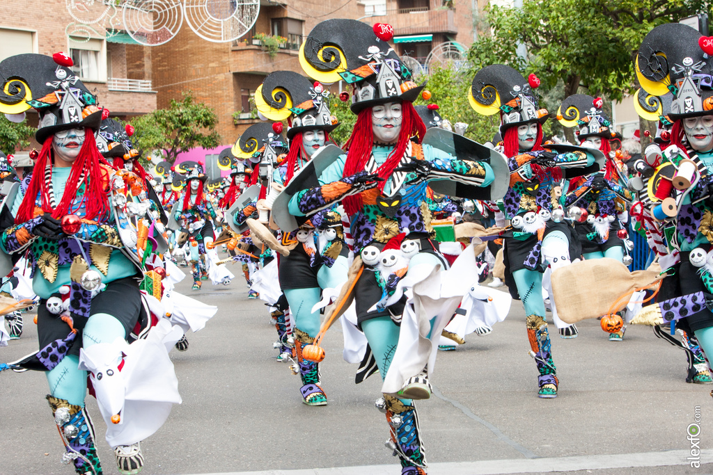 Comparsa Umsuka Imbali Badajoz 2017   Desfile de Comparsas Carnaval Badajoz 2017 739
