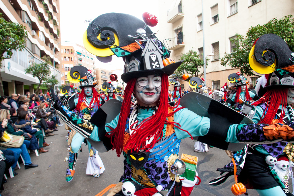Comparsa Umsuka Imbali Badajoz 2017   Desfile de Comparsas Carnaval Badajoz 2017 313
