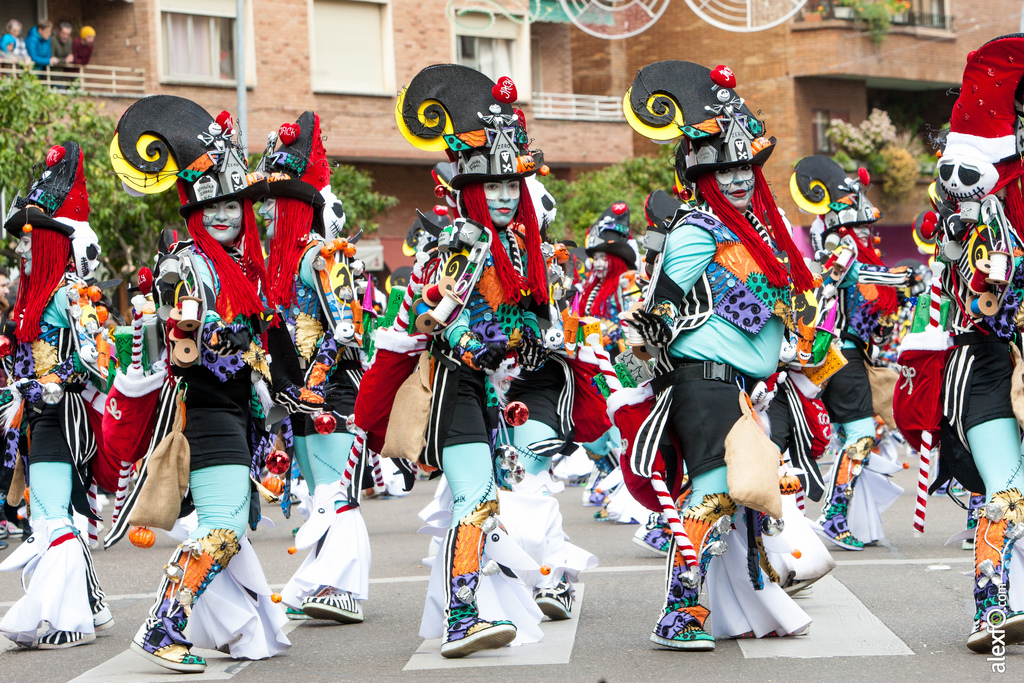 Comparsa Umsuka Imbali Badajoz 2017   Desfile de Comparsas Carnaval Badajoz 2017 455