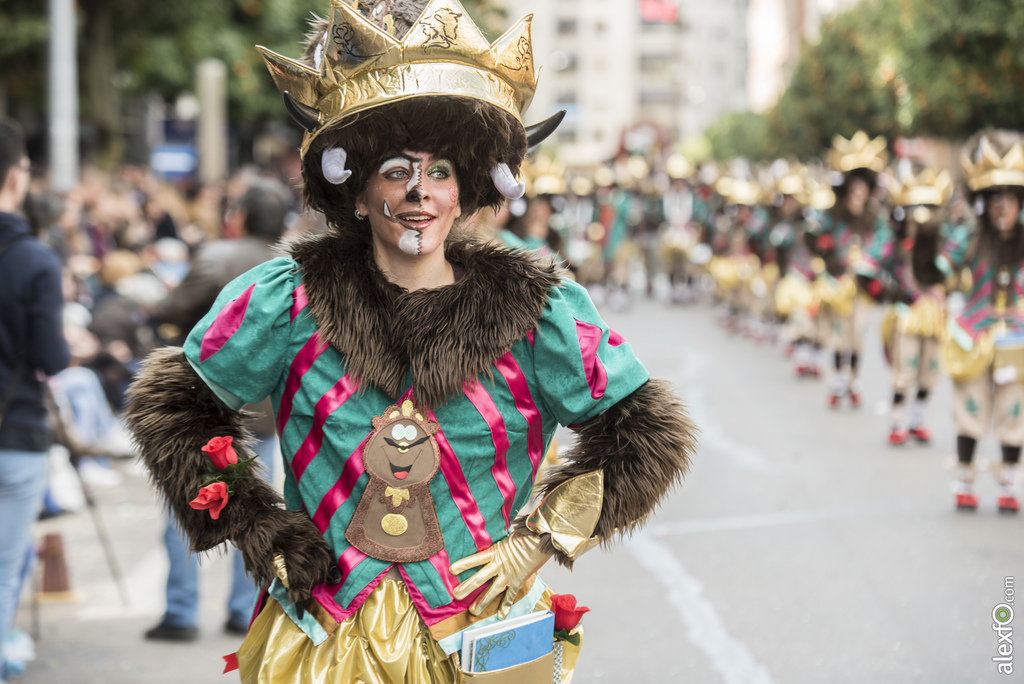 Comparsa Vendaval de cuento 2017   Desfile de Comparsas Carnaval Badajoz 2017 855