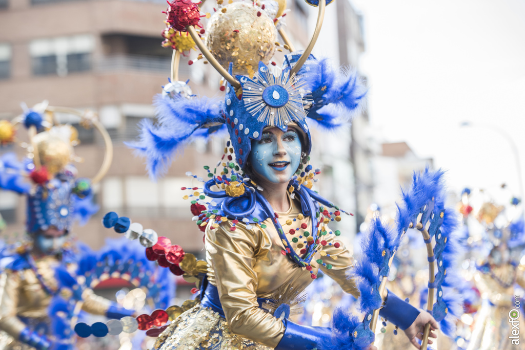 Comparsa Los Makumbas 2017   Desfile de Comparsas Carnaval Badajoz 2017 70
