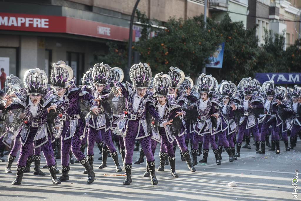 Comparsa Los Pirulfos 2017   Desfile de Comparsas Carnaval Badajoz 2017 31