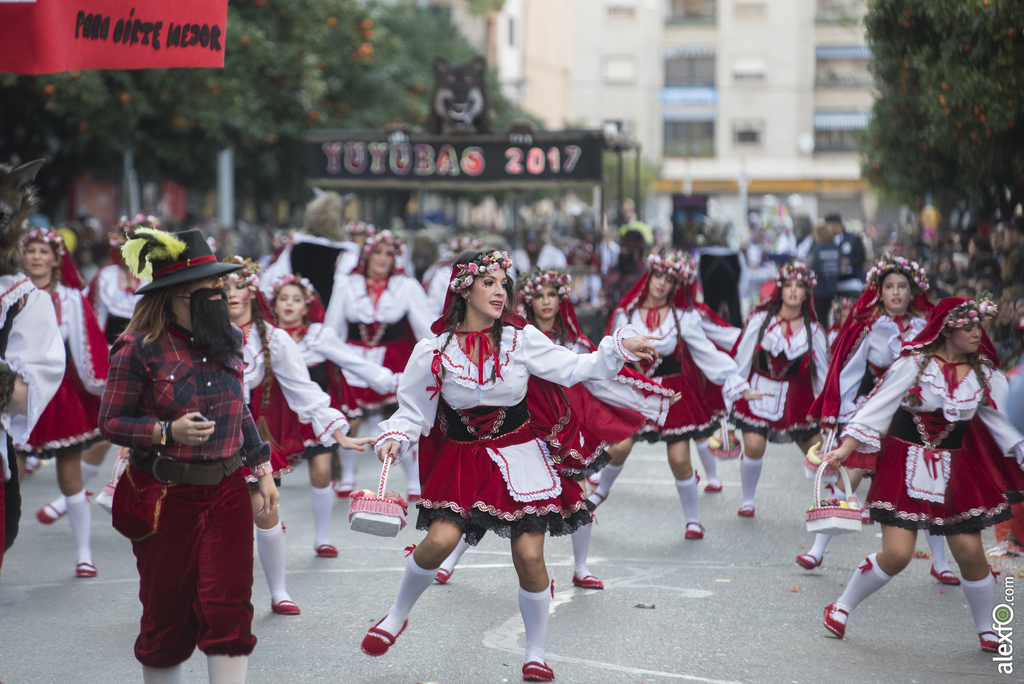 Comparsa Yuyubas va de cuento 2017   Desfile de Comparsas Carnaval Badajoz 2017 719