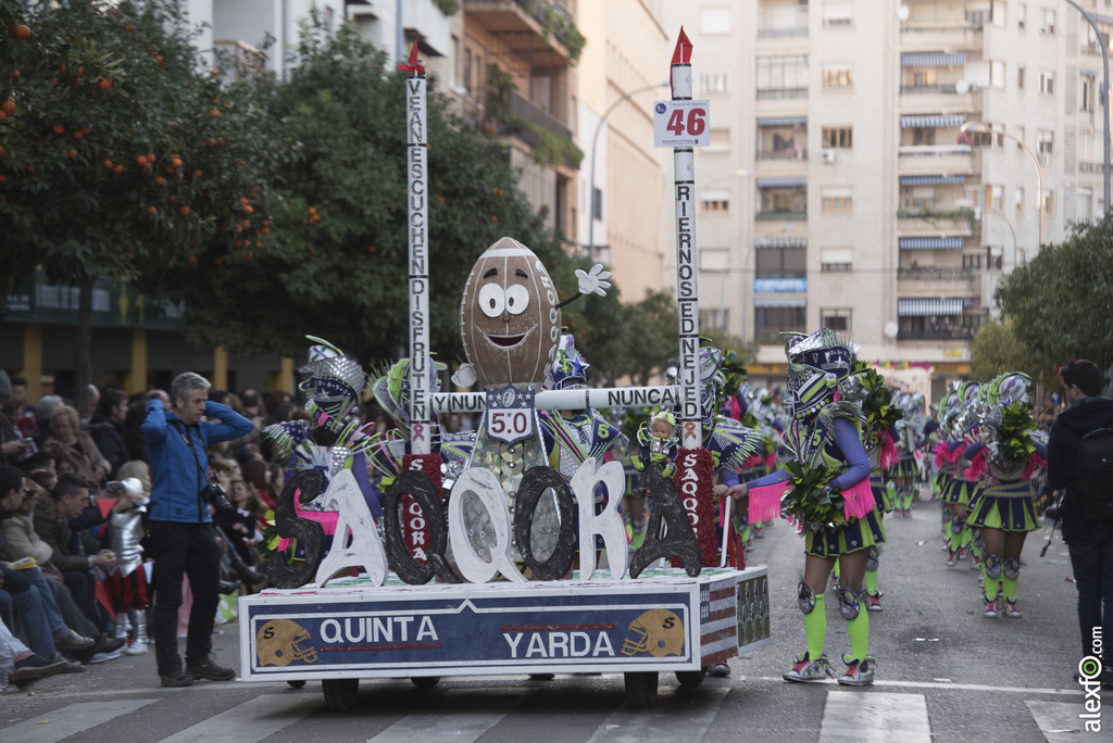 Comparsa Saqqora 2017   Desfile de Comparsas Carnaval Badajoz 2017 772