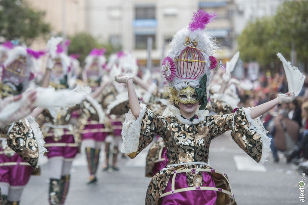 Comparsa Los Caprichosos 2017   Desfile de Comparsas Carnaval Badajoz 2017 841