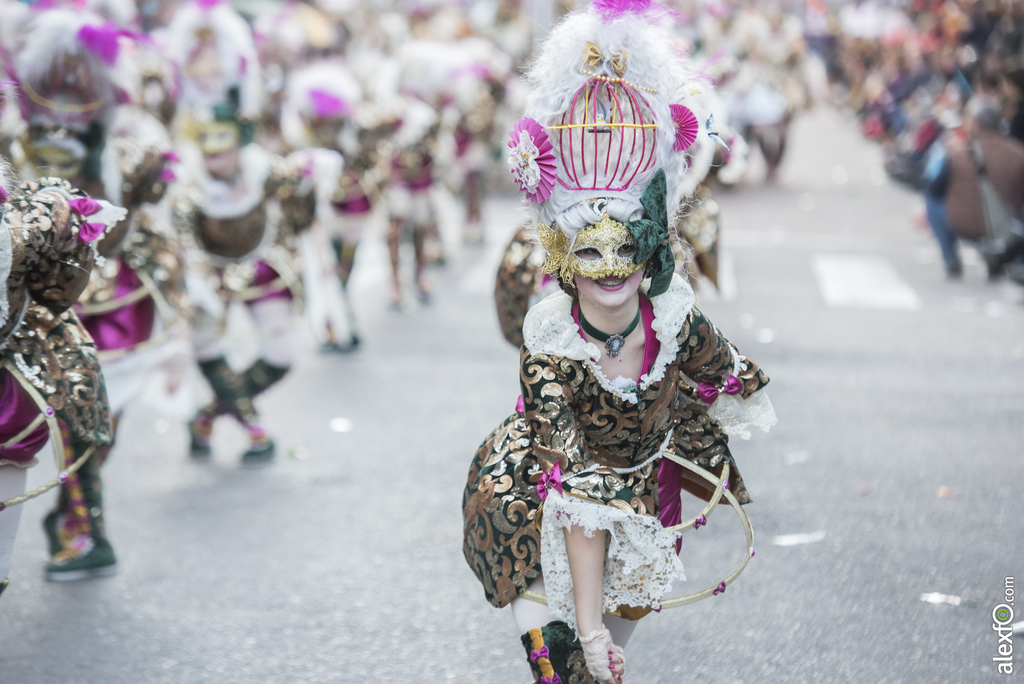 Comparsa Los Caprichosos 2017   Desfile de Comparsas Carnaval Badajoz 2017 164